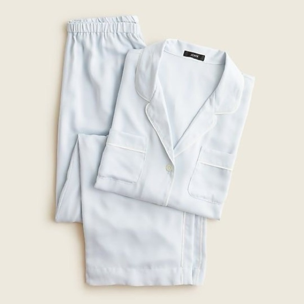J.Crew Easy-luxe eco long-sleeve pajama set